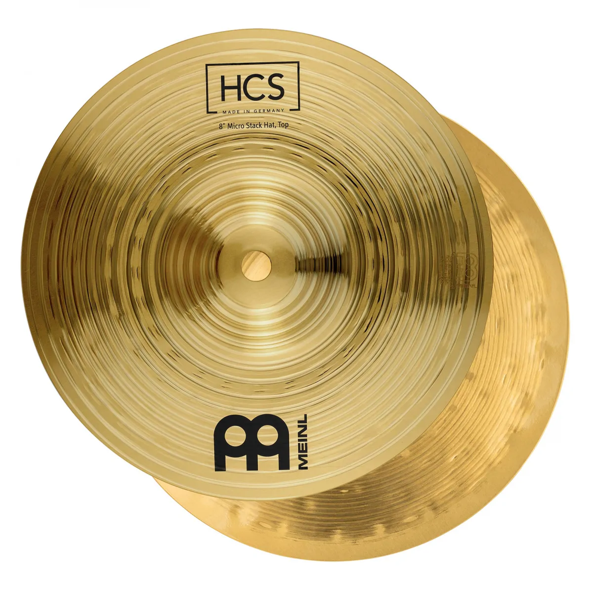 MEINL MEINL Cymbals HCS Micro Stack Hats - 8"