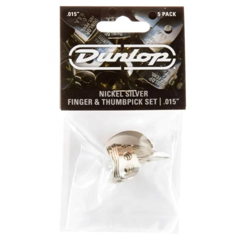 DUNLOP Dunlop 33P015 pazurki 4 na palec 1 na kciuk metal