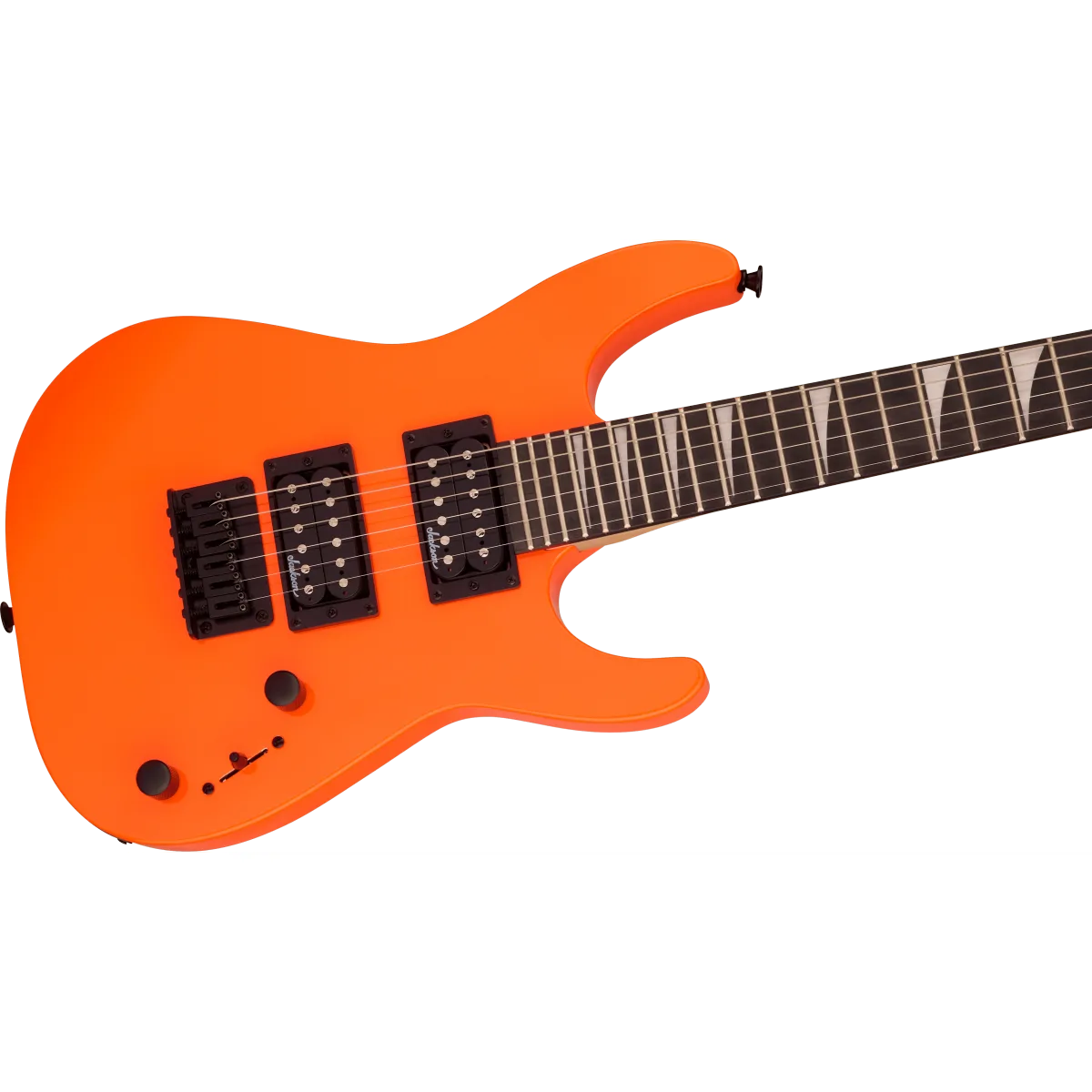 Jackson Jackson JS Series Dinky Minion JS1X Amaranth Fingerboard Safety Orange - zdjecie 4