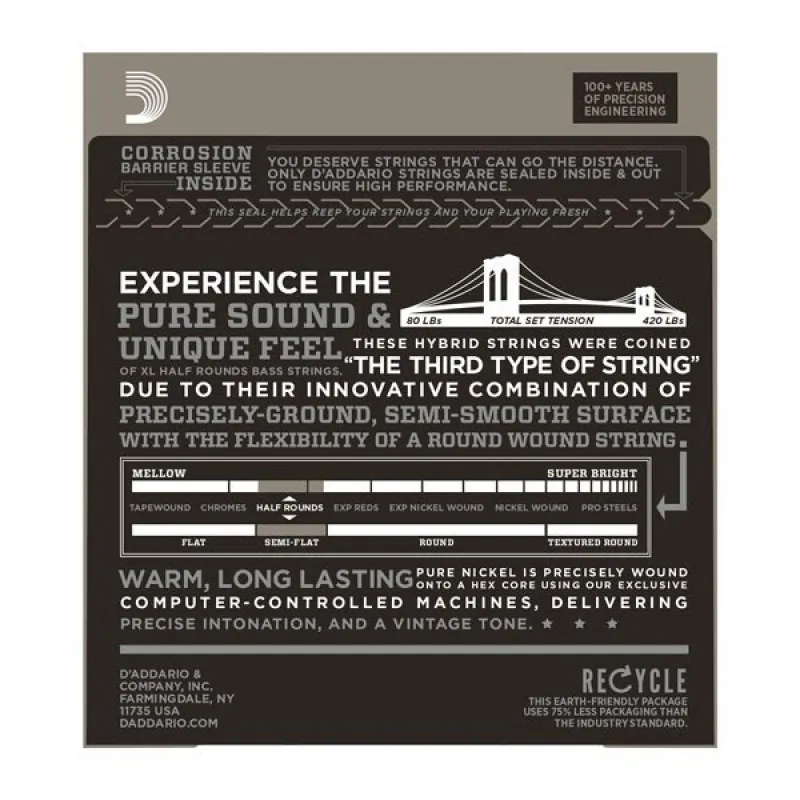 D'ADDARIO D'Addario ENR71 45-100 - zdjecie 3