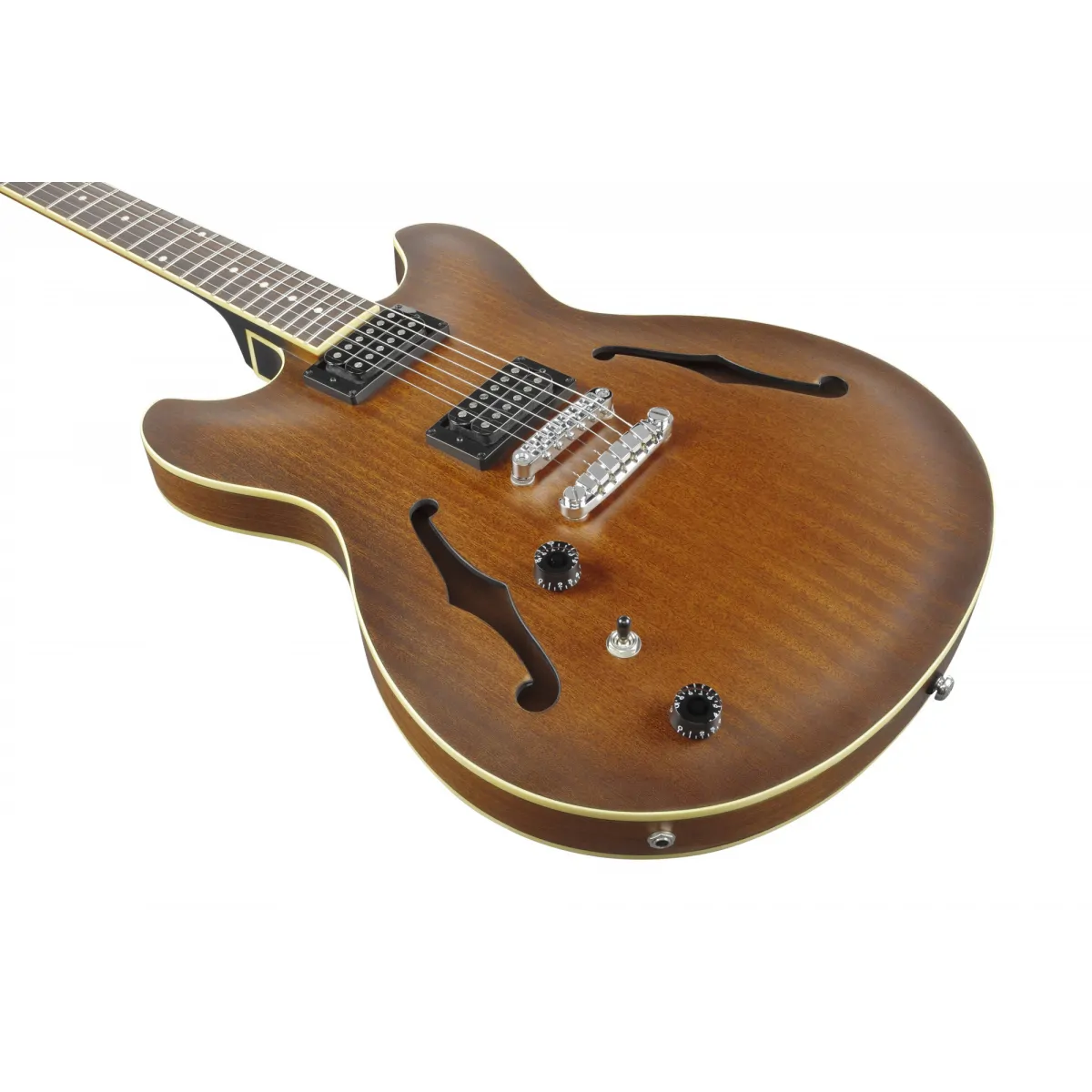 IBANEZ Ibanez AS53L-TF Tobacco Flat Gitara Semihollow Body Leworęczna - zdjecie 6