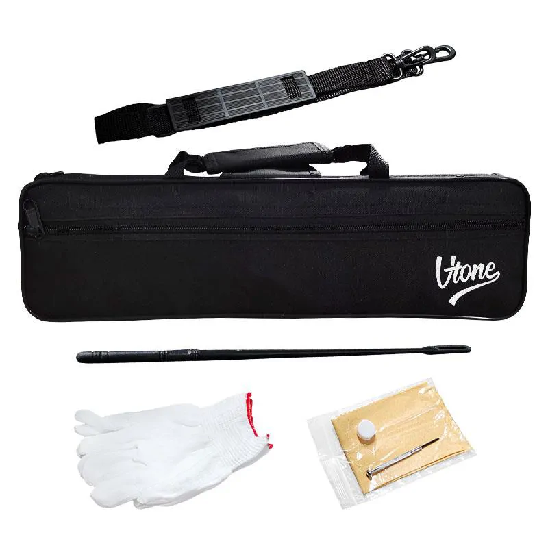 V-TONE V-TONE VFL 16 flet poprzeczny metalowy c-key etui - zdjecie 6