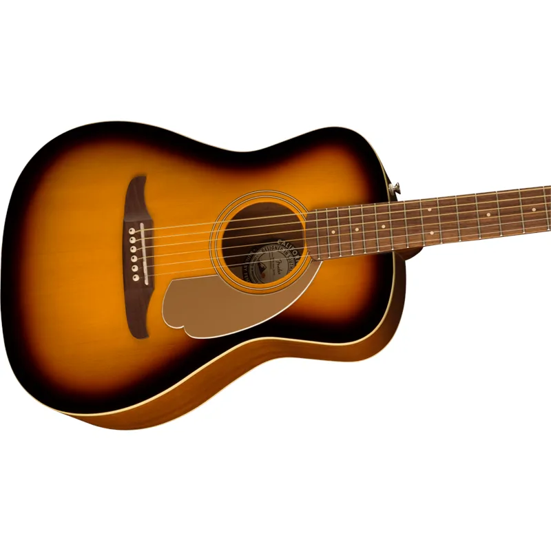 FENDER Fender Malibu Player Walnut Fingerboard Gold Pickguard Sunburst - zdjecie 4