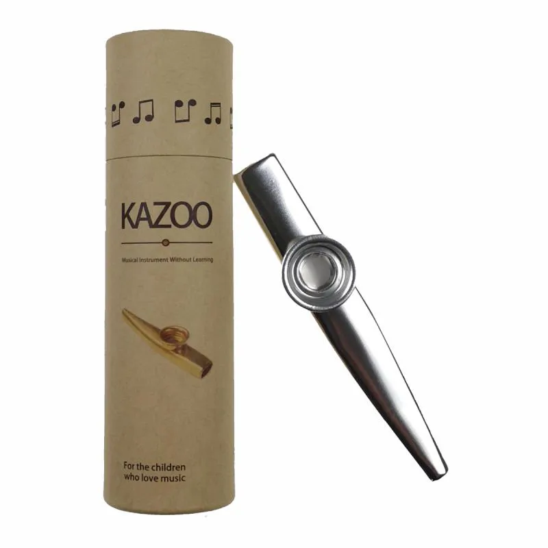 Roxtone Kera Audio K-1S srebrny Kazoo metalowe