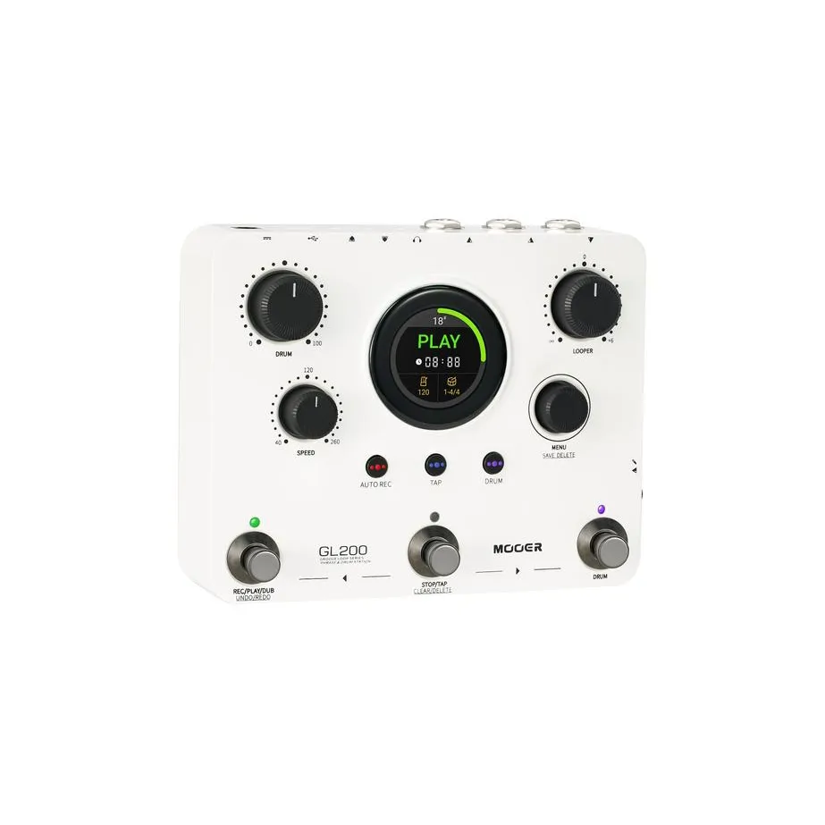 Mooer Mooer GL200 Groove Loop Series Phrase and Drum Station - zdjecie 7