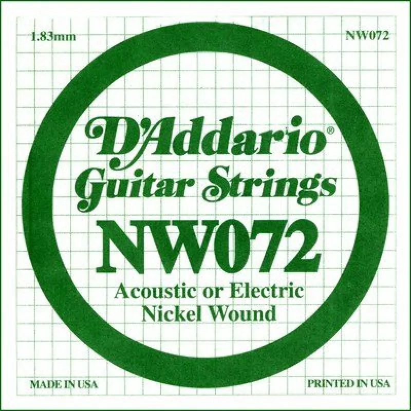 D'ADDARIO D'Addario NW072 struna owijana - zdjecie 2