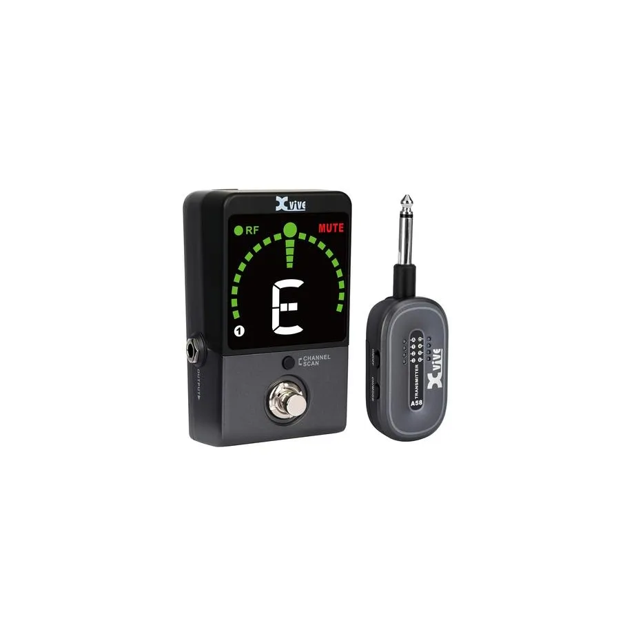 XVive XVive P58 Digital Guitar Pedal Tuner Wireless System 5.8 GHz system bezprzewodowy - zdjecie 4