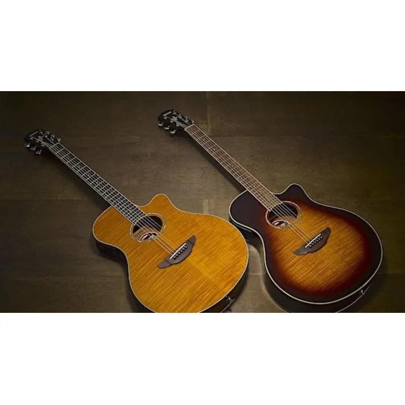YAMAHA Yamaha APX600 FM Amber gitara elektro akustyczna bursztyn - zdjecie 3