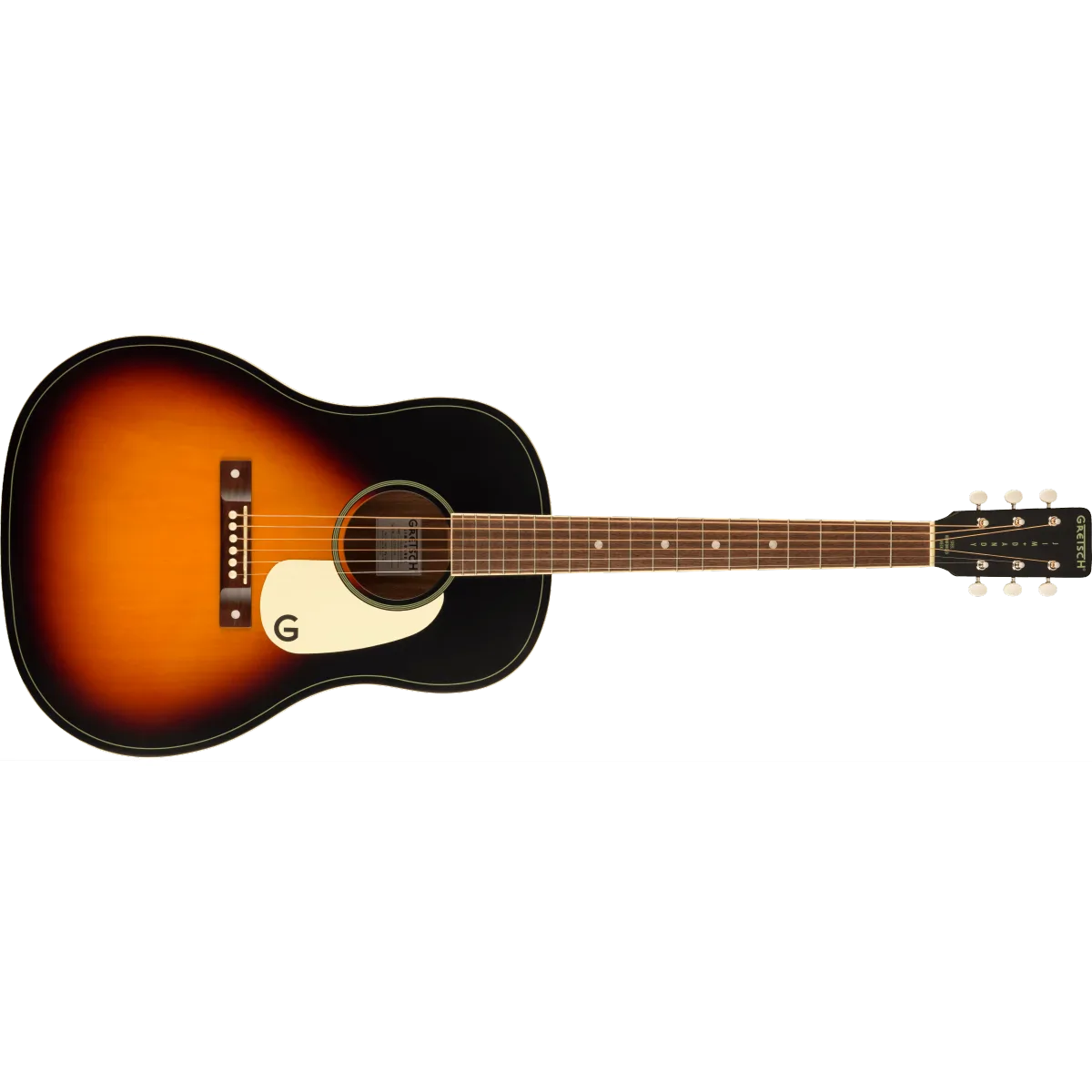 Gretsch Gretsch Jim Dandy Dreadnought Walnut Fingerboard White Pickguard Rex Burst