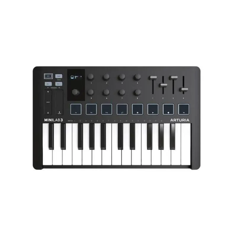 Arturia ARTURIA MINILAB 3 Black klawiatura sterująca