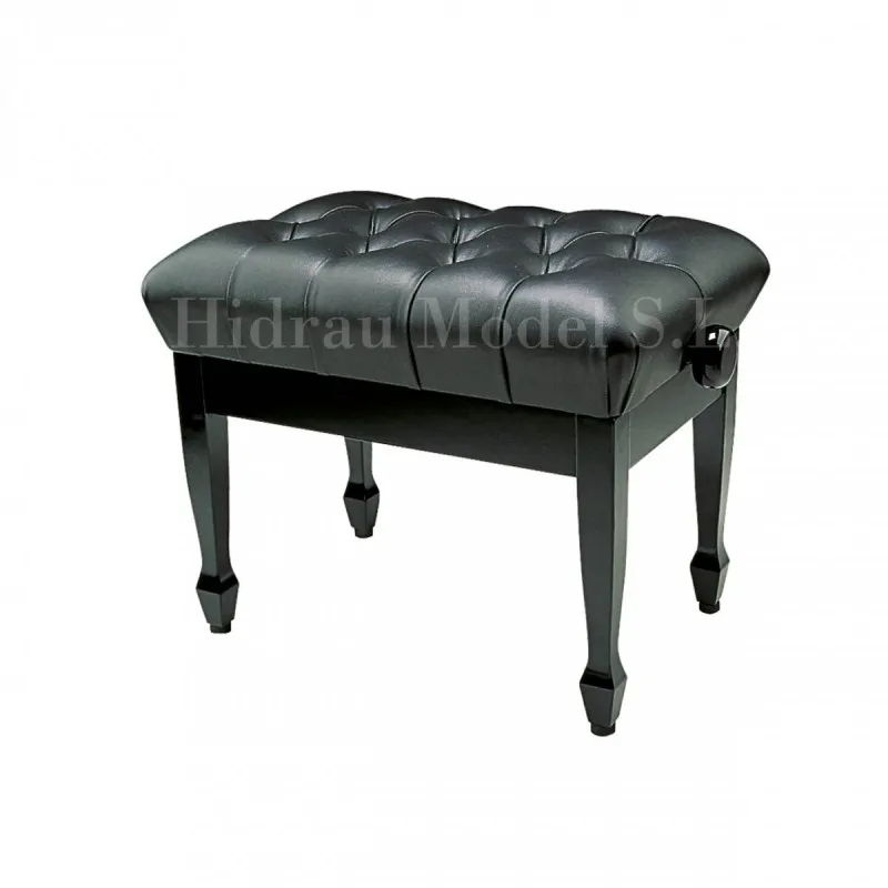 Hidrau Model Hidrau-Model BC25 L28 ława do pianina czarny połysk, skóra
