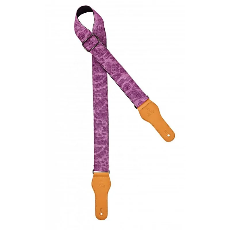 Ortega Ortega OCS-360 Pasek do gitary, Purple Jean