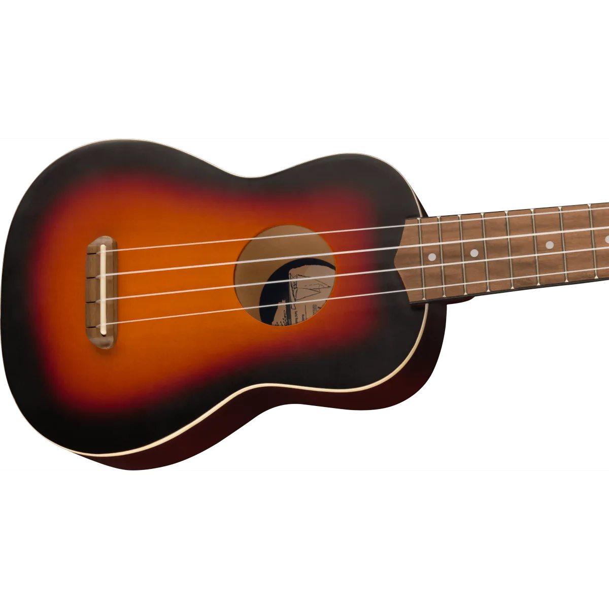 FENDER Fender Venice Sopran Ukulele 2TS WN - zdjecie 4