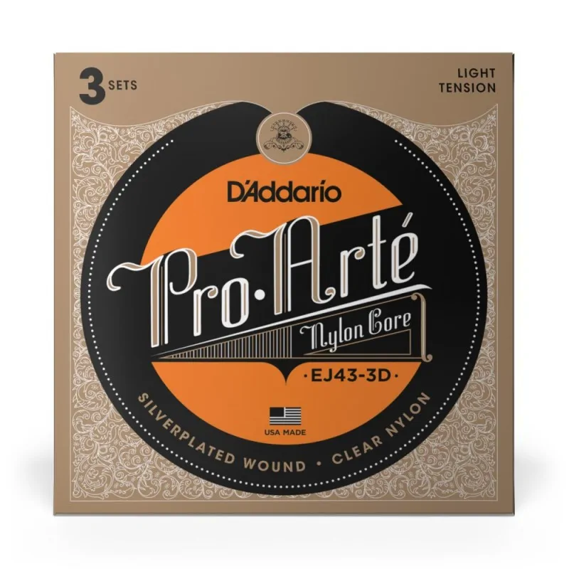 D'ADDARIO D'Addario EJ43-3D 3pack 3-pak