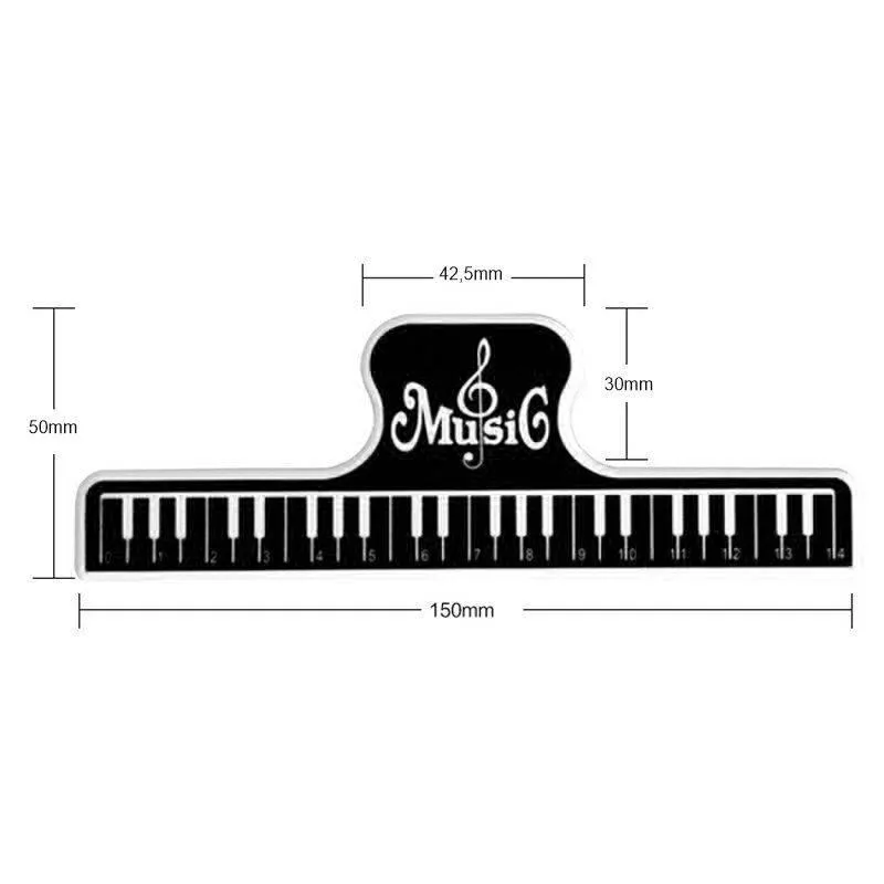 KERA AUdIO Kera-Audio CLIP PIANO czarny Klips do papieru nut - zdjecie 2