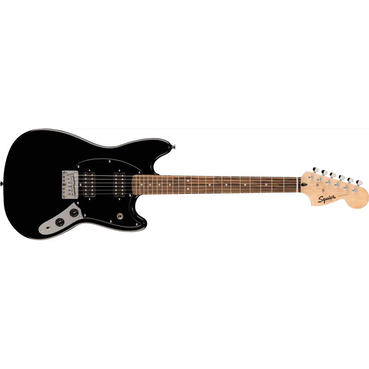 Squier Squier Sonic Mustang HH Laurel Fingerboard Black Pickguard Black