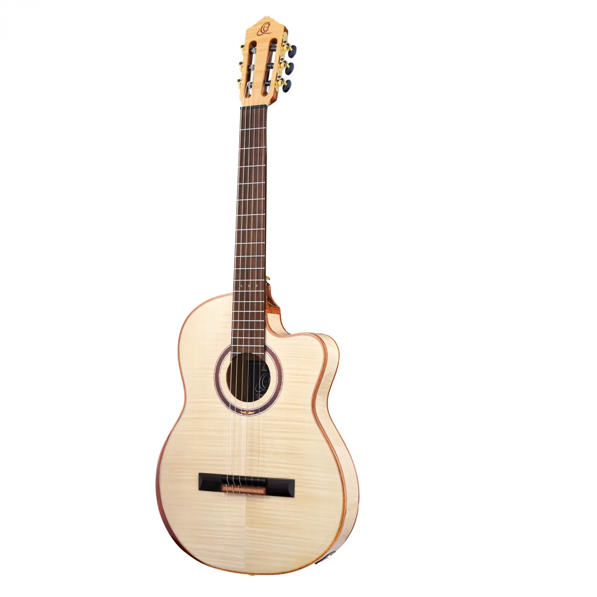 Ortega Ortega BRIDESUITECE Gitara Elektro-klasyczna Thinline - zdjecie 4