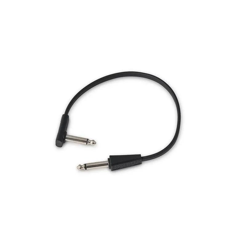 Rockboard Rockboard Flat TS kabel 20cm prosty-kątowy jack mono