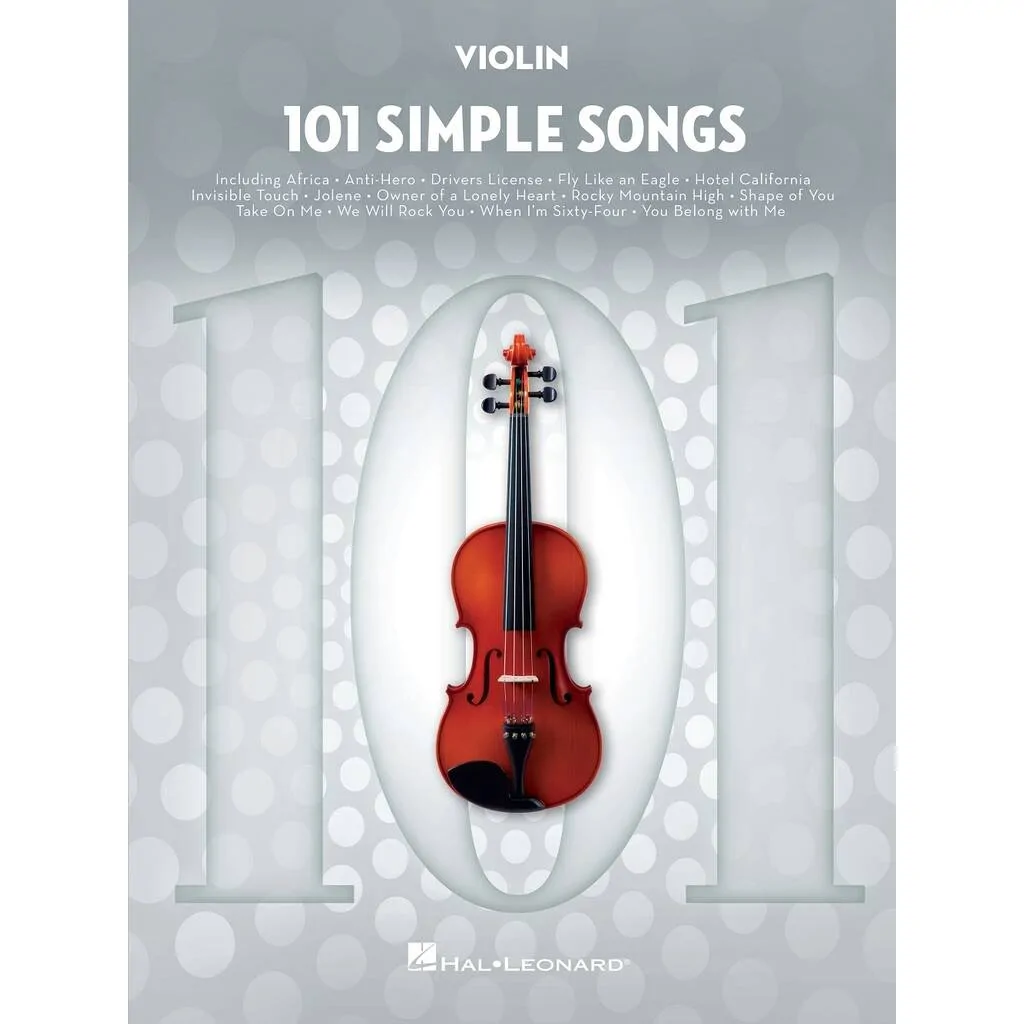 Hal Leonard 101 Simple Songs for Violin