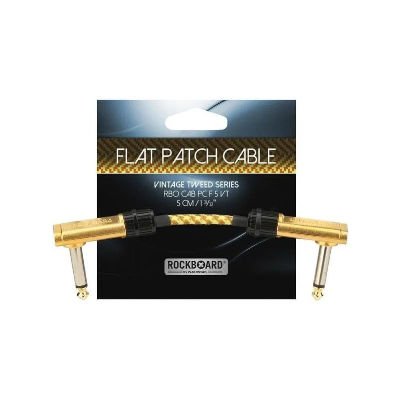 Rockboard RockBoard PCF 5VT Flat Patch Vintage Tweed kabel złączka - zdjecie 5