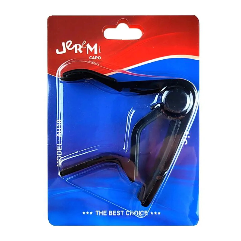 Jeremi JEREMI AU10 czarny Kapodaster akustyk/elektryk - zdjecie 3