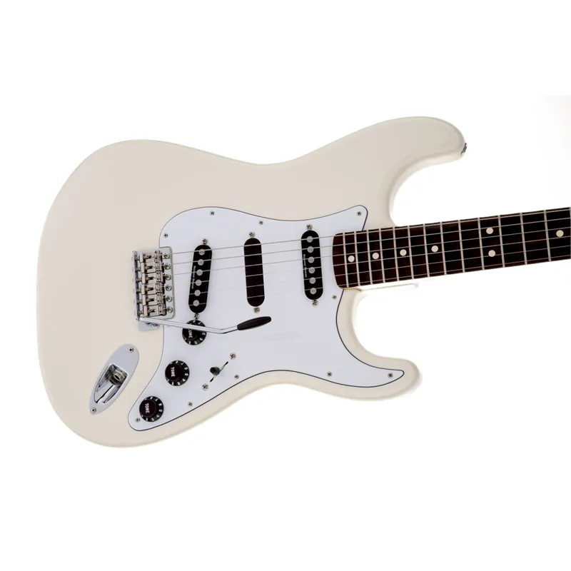 FENDER Fender Ritchie Blackmore Stratocaster Scalloped Rosewood Fingerboard Olympic White - zdjecie 4