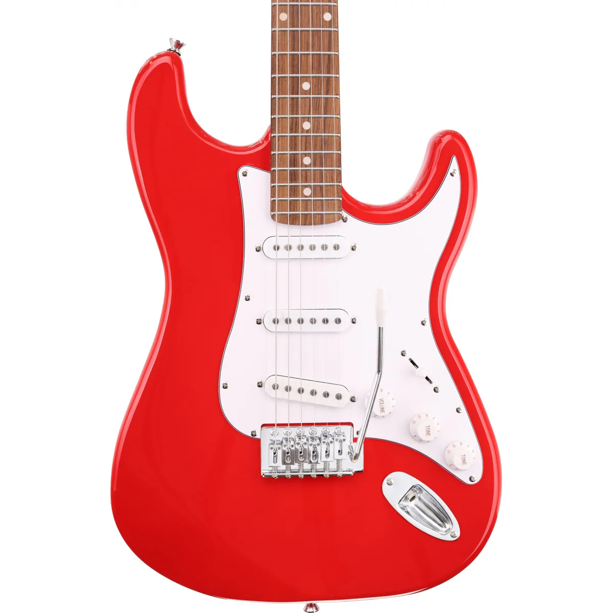 Arrow Arrow Tonecaster ST 111 Hot Rooster Rosewood/White gitara elektryczna - zdjecie 4