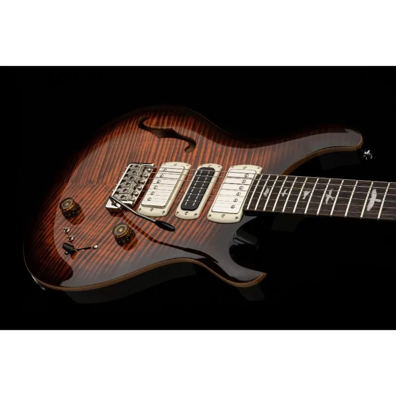PRS PRS SE Special Semi-Hollow 2026 Orange Tiger Smokeburst - gitara elektryczna - zdjecie 8