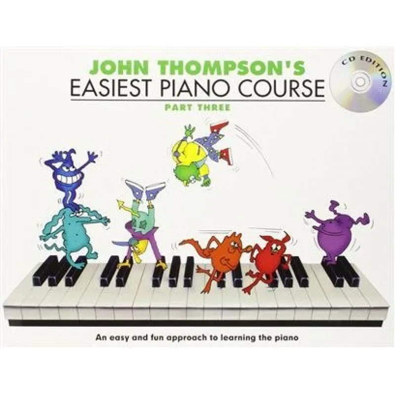 Hal Leonard John Thompson's Easiest Piano Course 3 + Audio Access