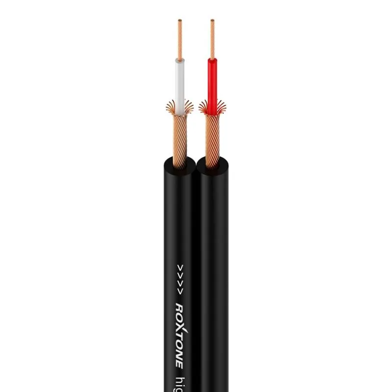 Roxtone Roxtone AC010-100m-BK Kabel audio 2 x 0.14 mm2