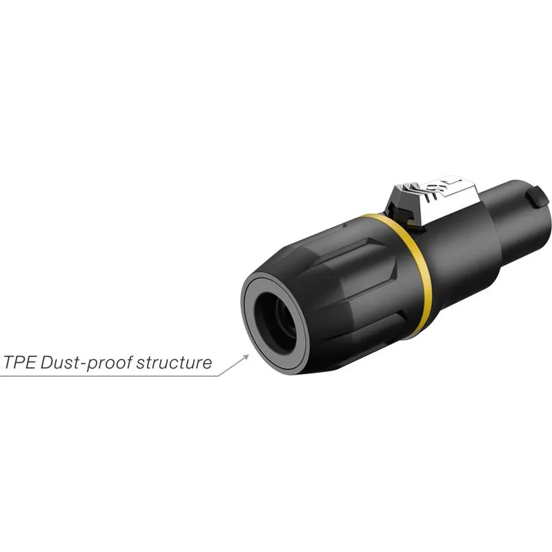 Roxtone Roxtone RS4FP-HD-YL Wtyk głośnikowy 4-pin - zdjecie 3