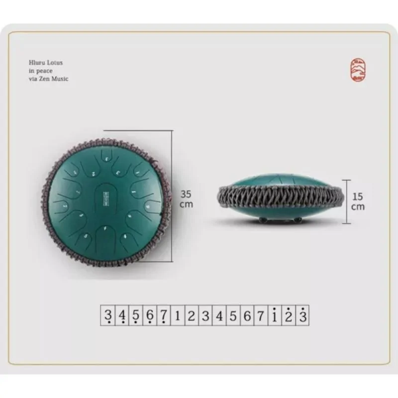 Hluru Hluru Tongue drum 15 ton 14 premium TB15-14-Galaxy - zdjecie 4