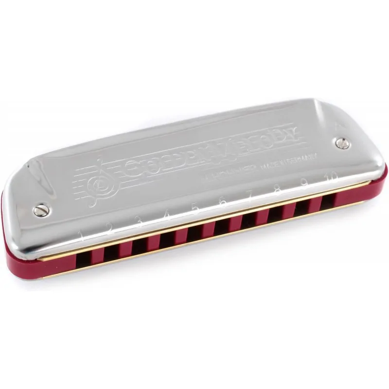 HOHNER Harmonijka ustna Hohner Golden Melody - tonacja B - zdjecie 2