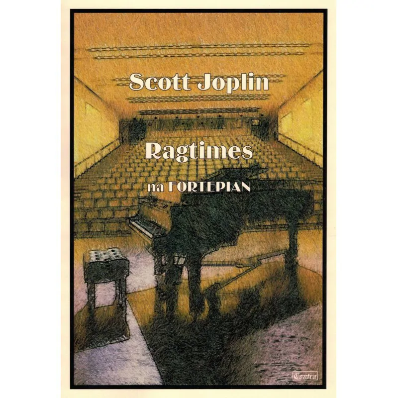 CONTRA Contra Scott Joplin Ragtimes nuty na Fortepian