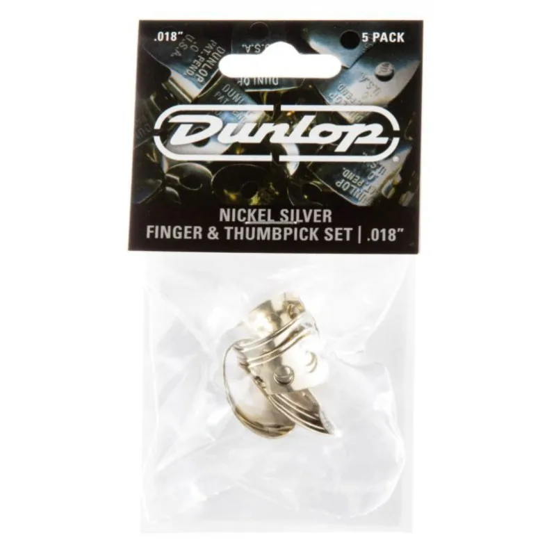 DUNLOP Dunlop 33P018 pazurki 4 na palce 1 na kciuk metal