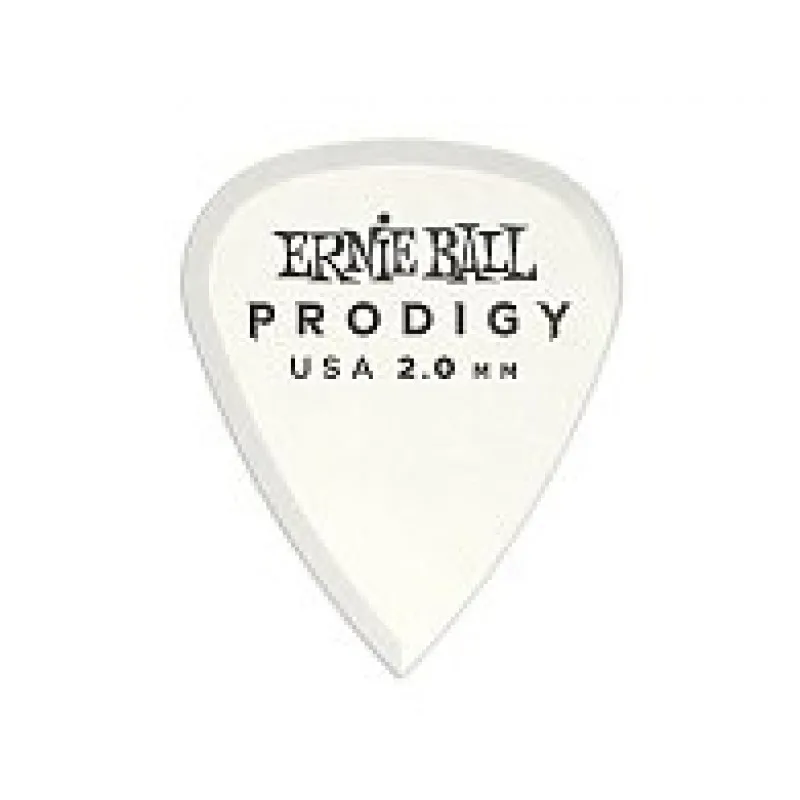 Ernie Ball Ernie Ball 9202 kostki gitary zestaw 6 szt Prodigy 2,0mm
