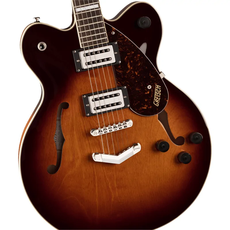 Gretsch Gretsch Streamliner Center Block Double-Cut with V-Stoptail Laurel Fingerboard Broad’Tron™ BT-2S Pickups Forge Glow Maple - zdjecie 4