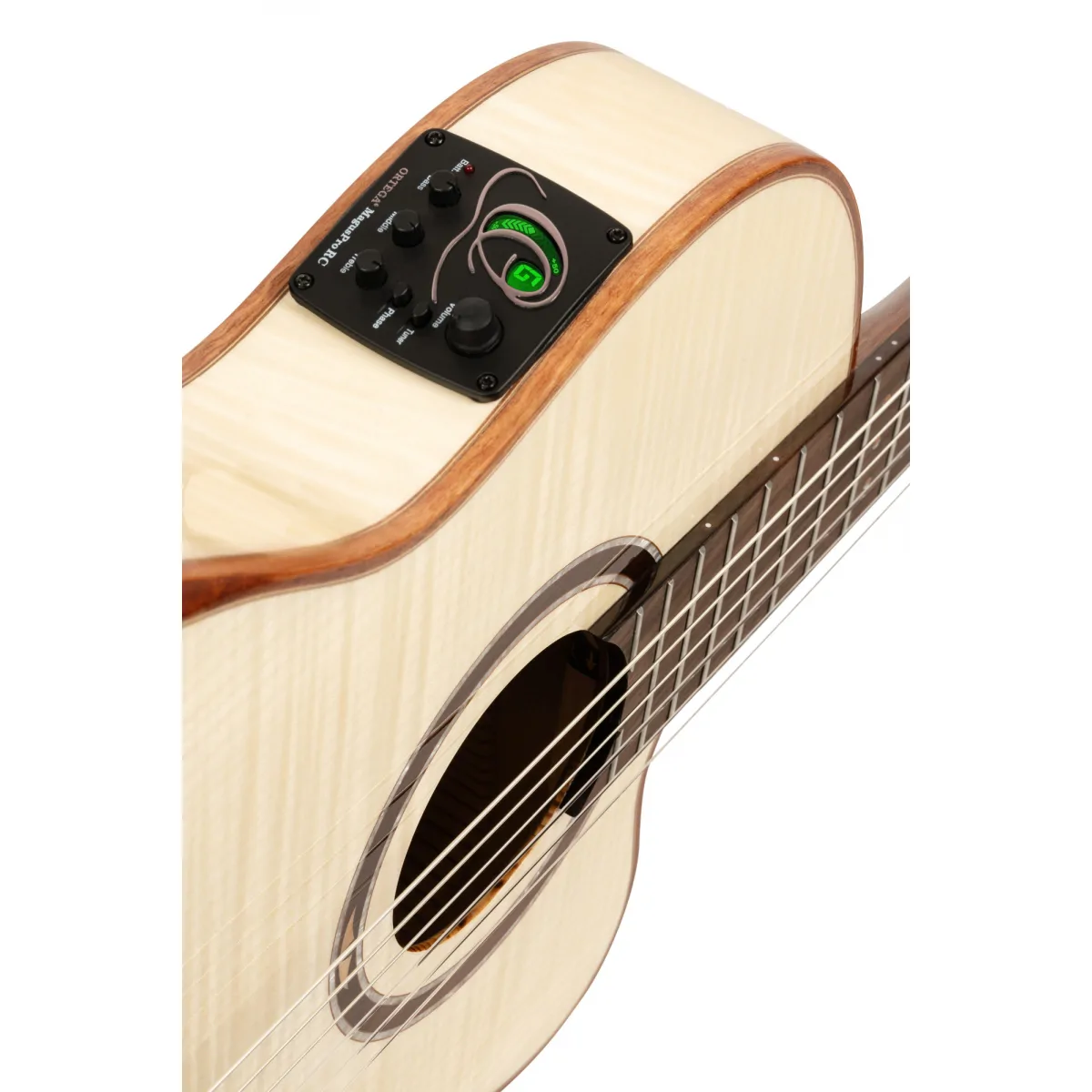 Ortega Ortega BRIDESUITECE Gitara Elektro-klasyczna Thinline - zdjecie 10