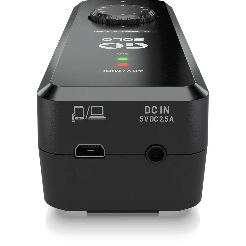 TC HELICON Tc Helicon Go Solo interfejs audio dla urządzeń mobilnych - zdjecie 2