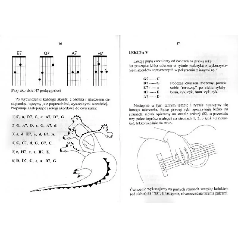 BESEDER ROZGRYZAMY GITARĘ podręcznik nauki gry na gitarze - zdjecie 2