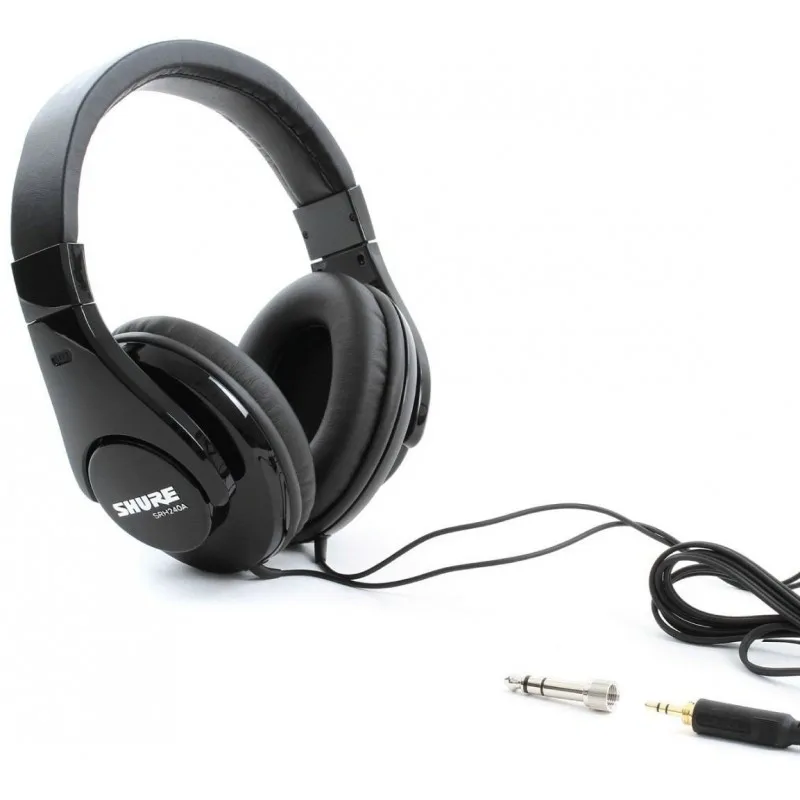 SHURE SHURE SRH240A-BK-EFS Słuchawki nauszne - zdjecie 2