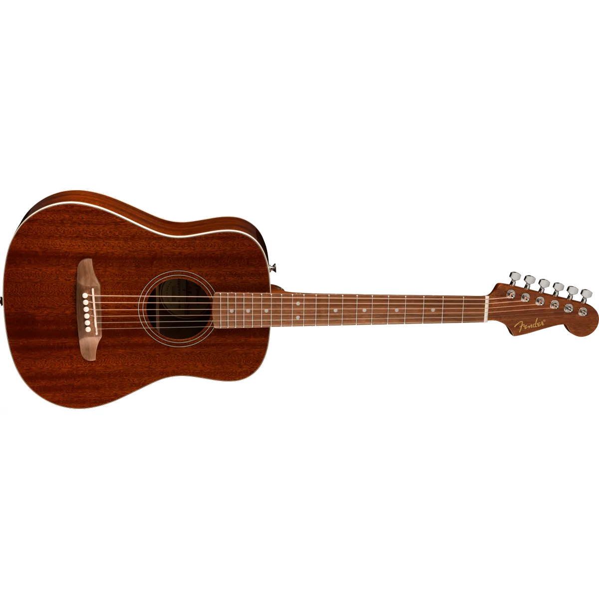 FENDER Fender California Standard Redondo Mini with Bag Sapele Top Natural Sapele - zdjecie 3