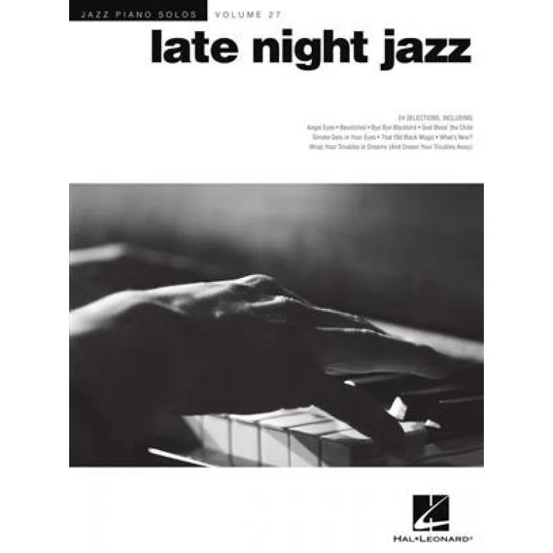 Hal Leonard Late Night Jazz Piano Solos Series Volume 27