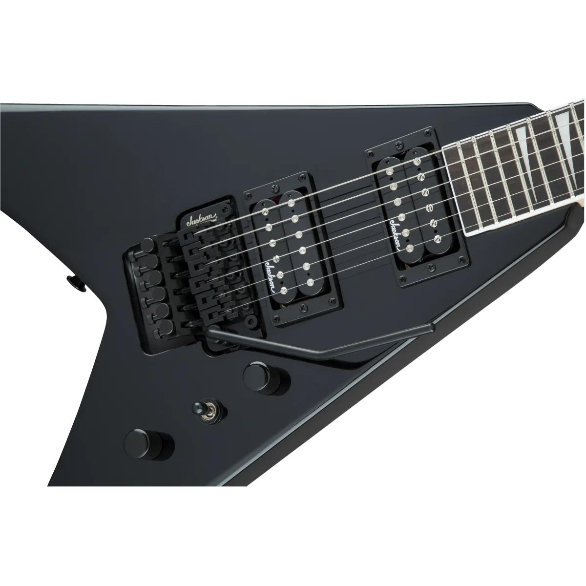 Jackson Jackson JS Series King V JS32 Amaranth Fingerboard Gloss Black - zdjecie 5