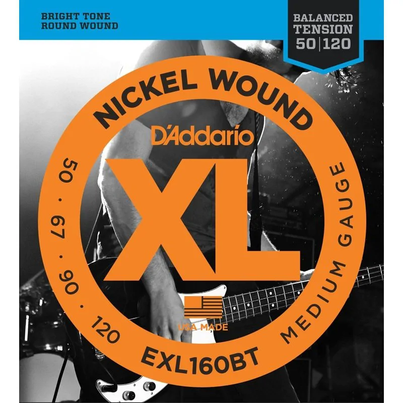 D'ADDARIO D'Addario EXL160BT struny do gitary basowej