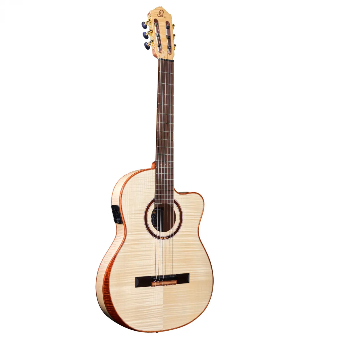 Ortega Ortega BRIDESUITECE Gitara Elektro-klasyczna Thinline - zdjecie 2