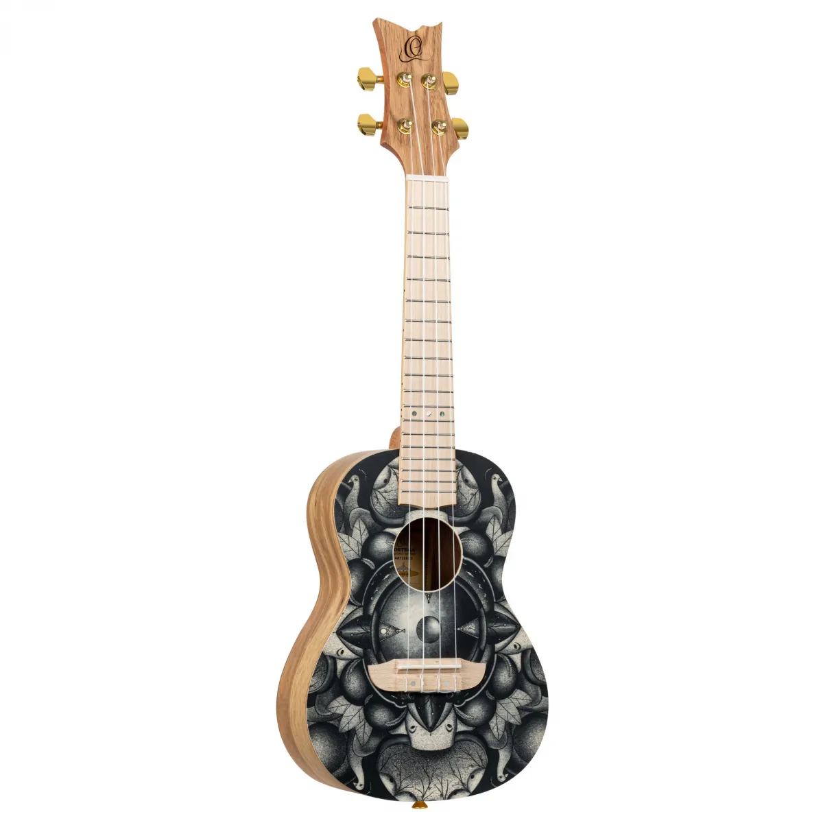 Ortega Ortega RUAR-BI Art Series Birds ukulele koncertowe