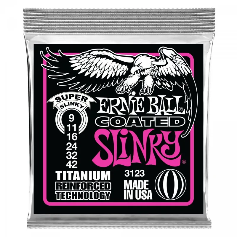 Ernie Ball ERNIE BALL 3123 Titanium 9-42 struny do elektryka