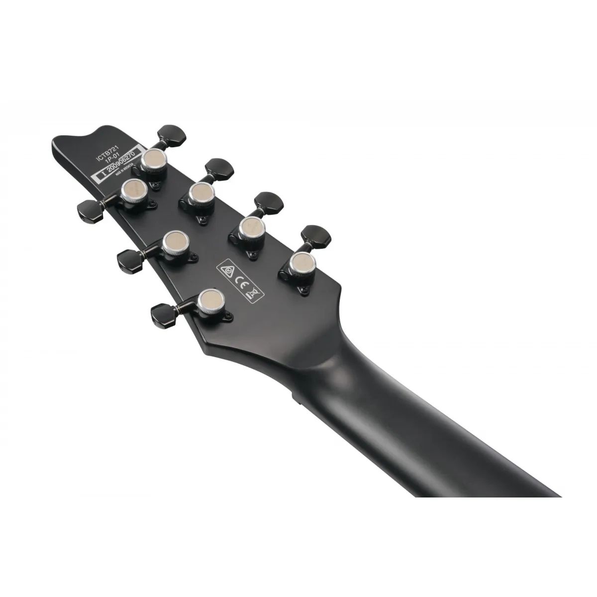 IBANEZ Ibanez ICTB721-BKF Iron Label IceMan 7str Black Flat - zdjecie 5