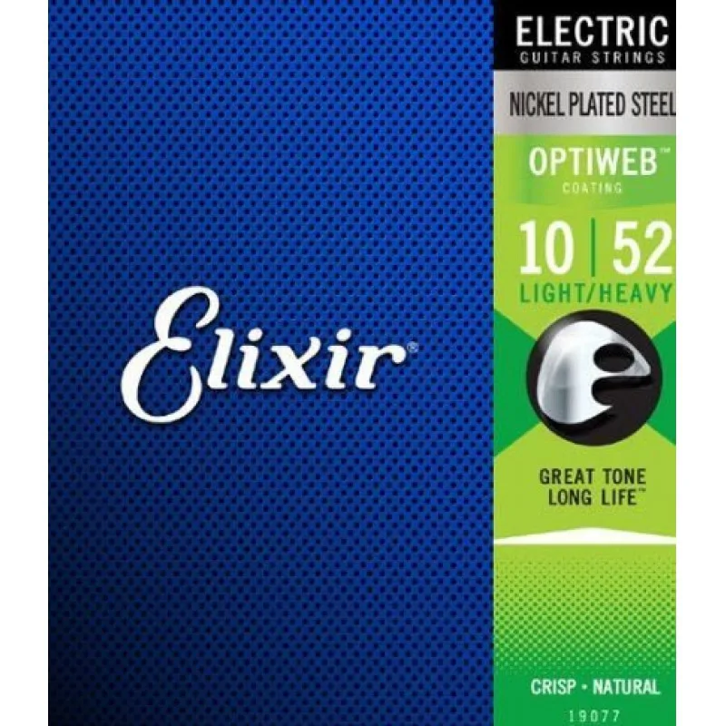 ELIXIR Elixir 19077 Optiweb Light Heavy 10-52